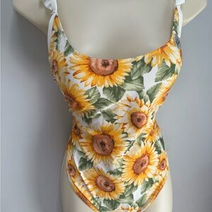 New! **Sunflower Delight One-Piece Swimsuit** size XL